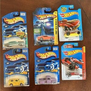 6 Vintage Hot Wheels Vehicles - So Fine Anglia Panel Challenger La Troca
